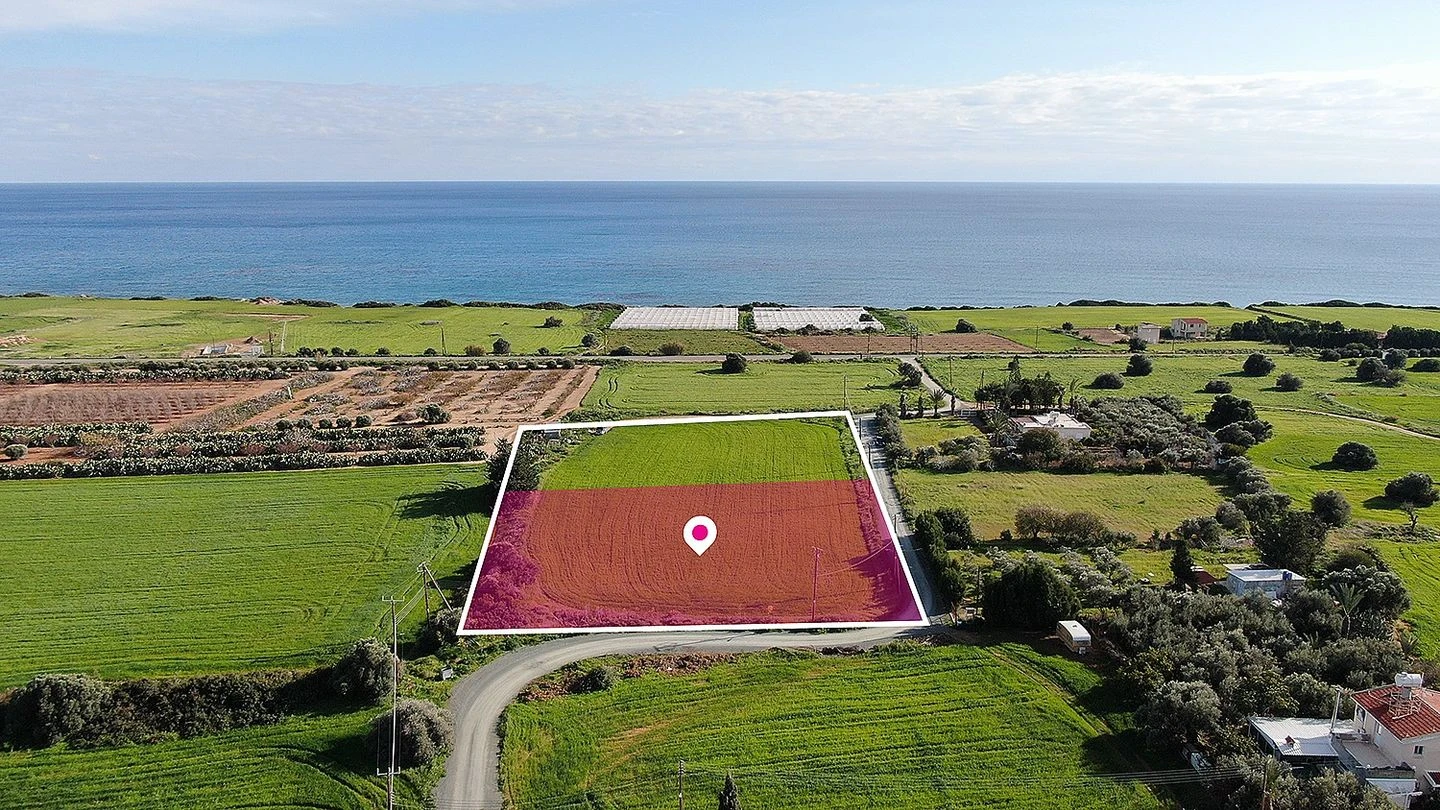 Sea view residential field in Agios Theodoros Larnaca, image 1