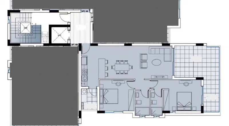 2 bedrooms, 86 sq.m., image 1