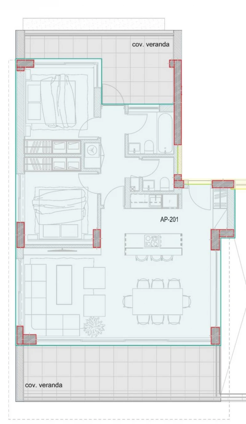 2 bedrooms, 90 sq.m., image 1