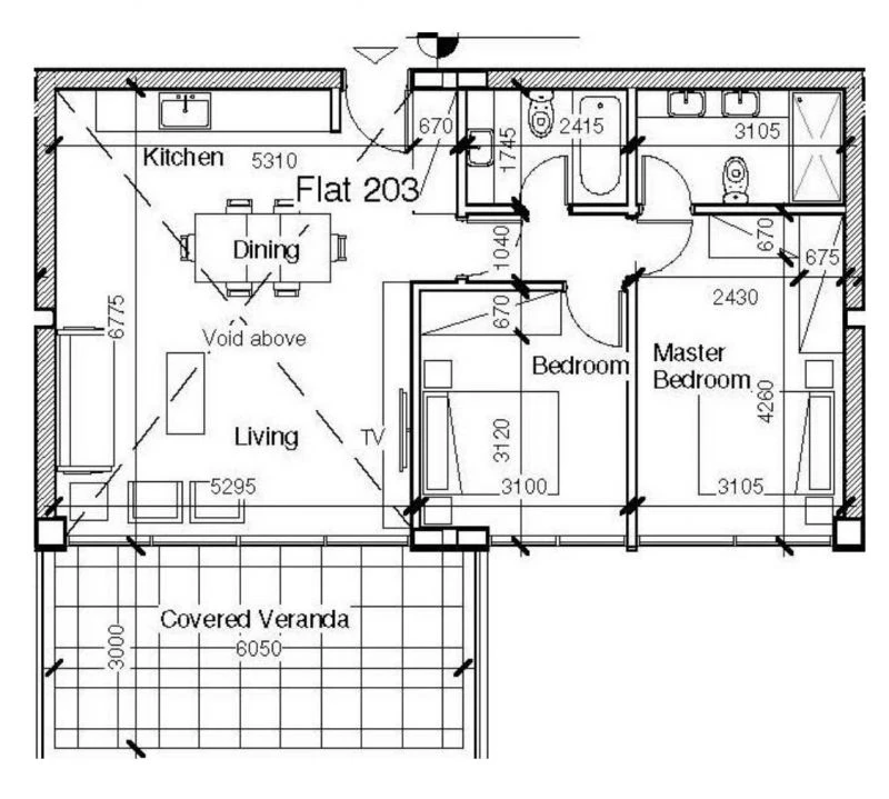 2 bedrooms, 85 sq.m., image 1