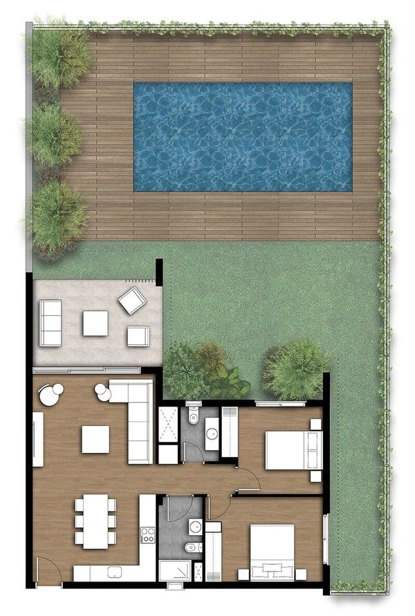 2 bedrooms, 84 sq.m., image 1