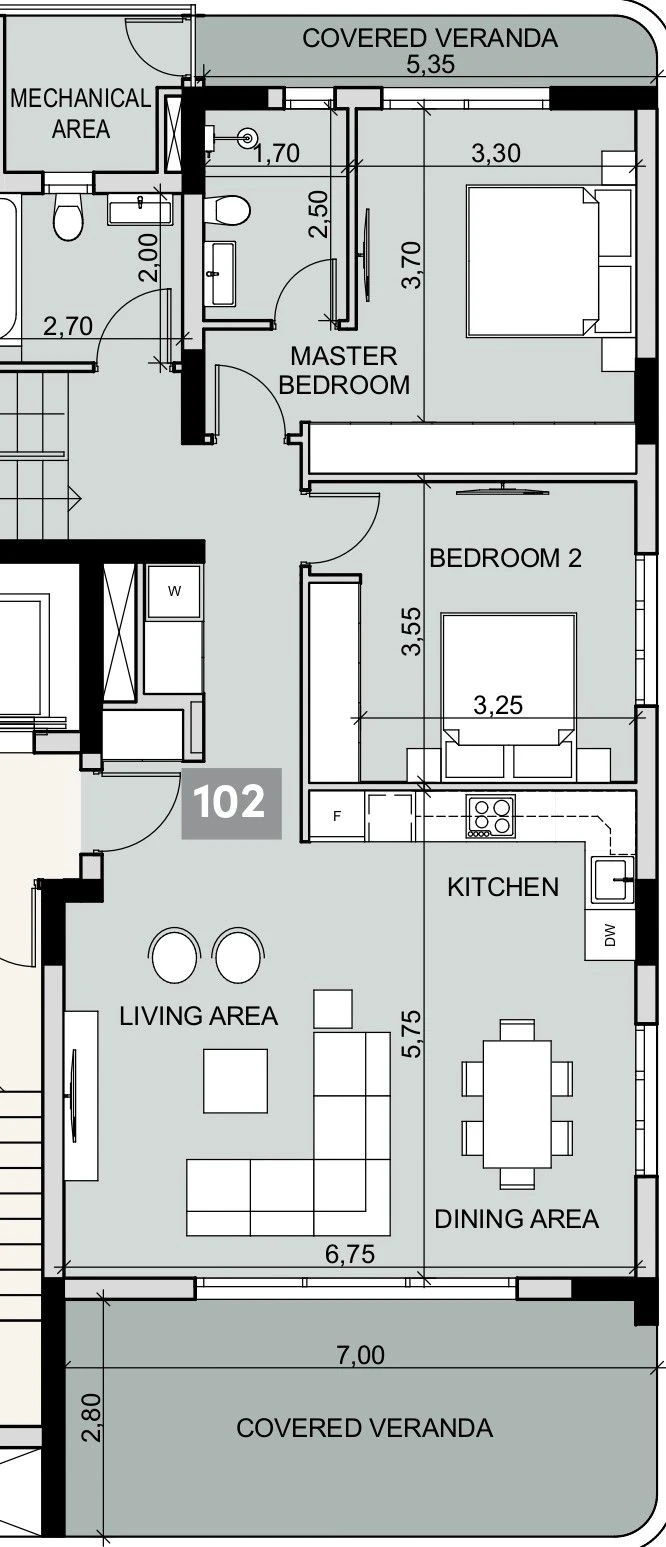 2 bedrooms, 108, image 1
