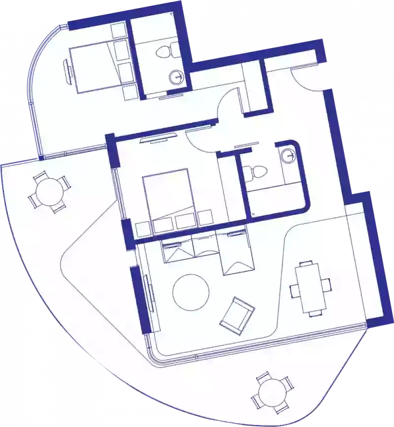 2 bedrooms, 98 sq.m., image 1