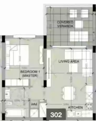 1 bedrooms, 52 sq.m., image 1