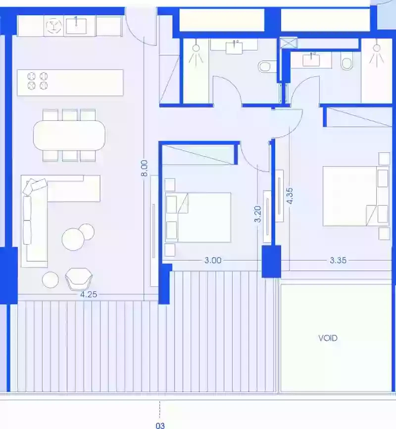 2 bedrooms, 93 sq.m., image 1