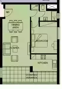 1 bedrooms, 56 sq.m., image 1