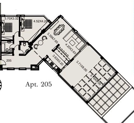 2 bedrooms, 110 sq.m., image 1