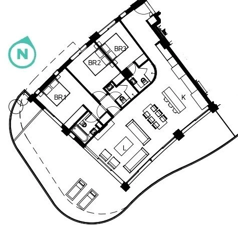 3 bedrooms, 137 sq.m., image 1