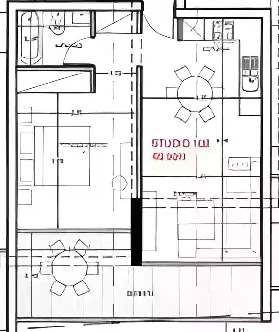 1 bedrooms, 45 sq.m., image 1