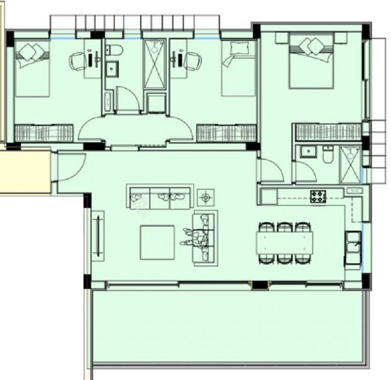 3 bedrooms, 110 sq.m., image 1