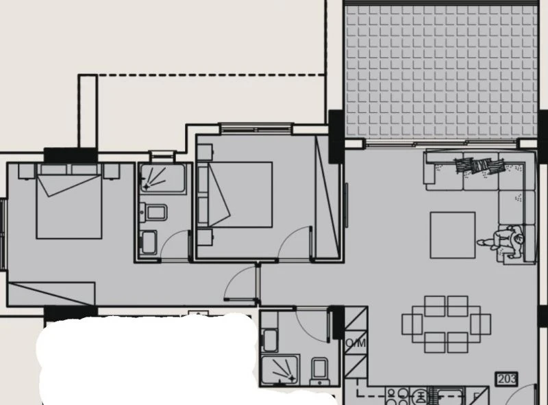 2 bedrooms, 97, image 1