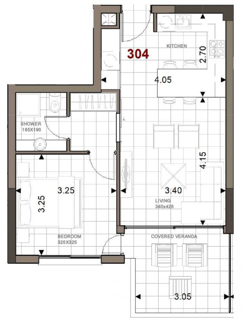 1 bedrooms, 48, image 1