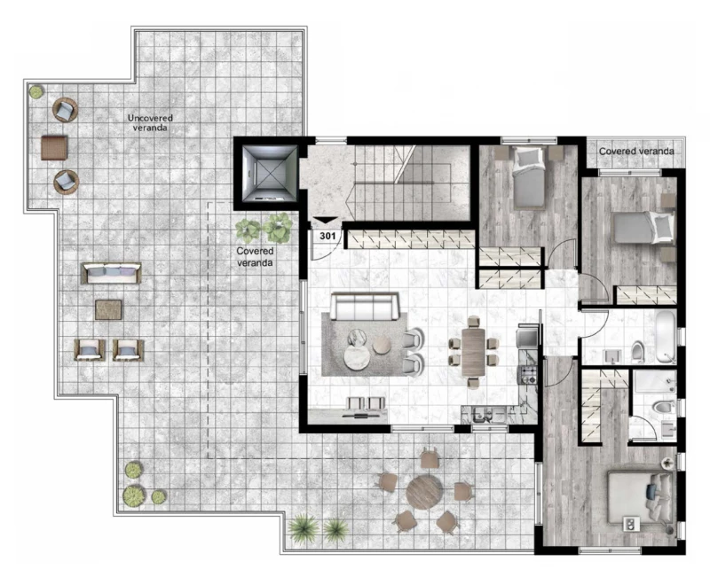 3 bedrooms, 111 sq.m., image 1