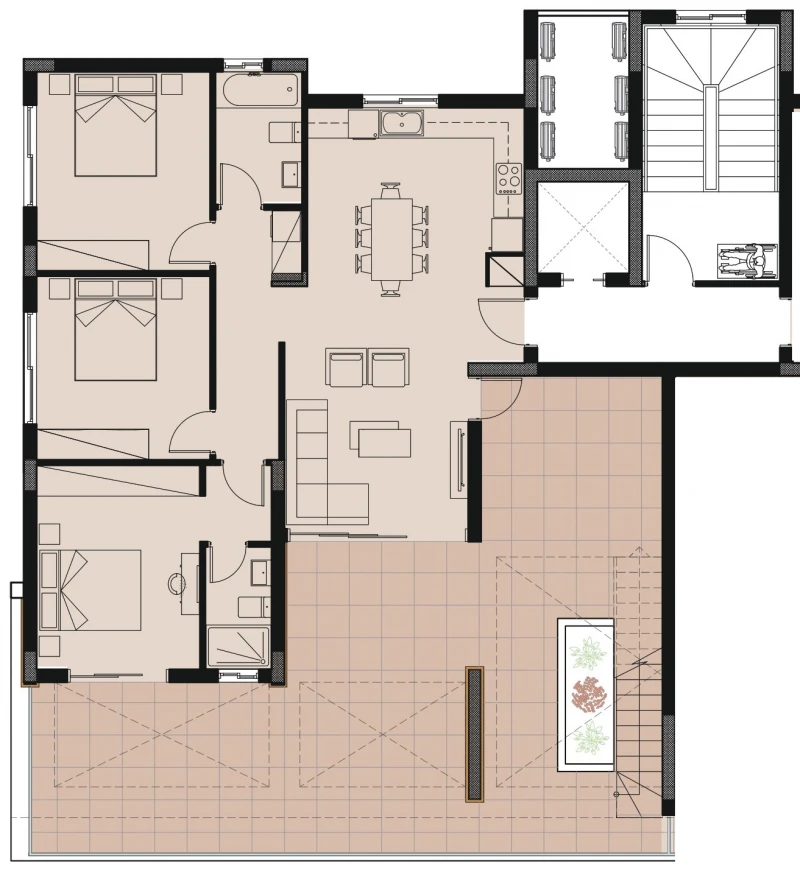 3 bedrooms, 102 sq.m., image 1