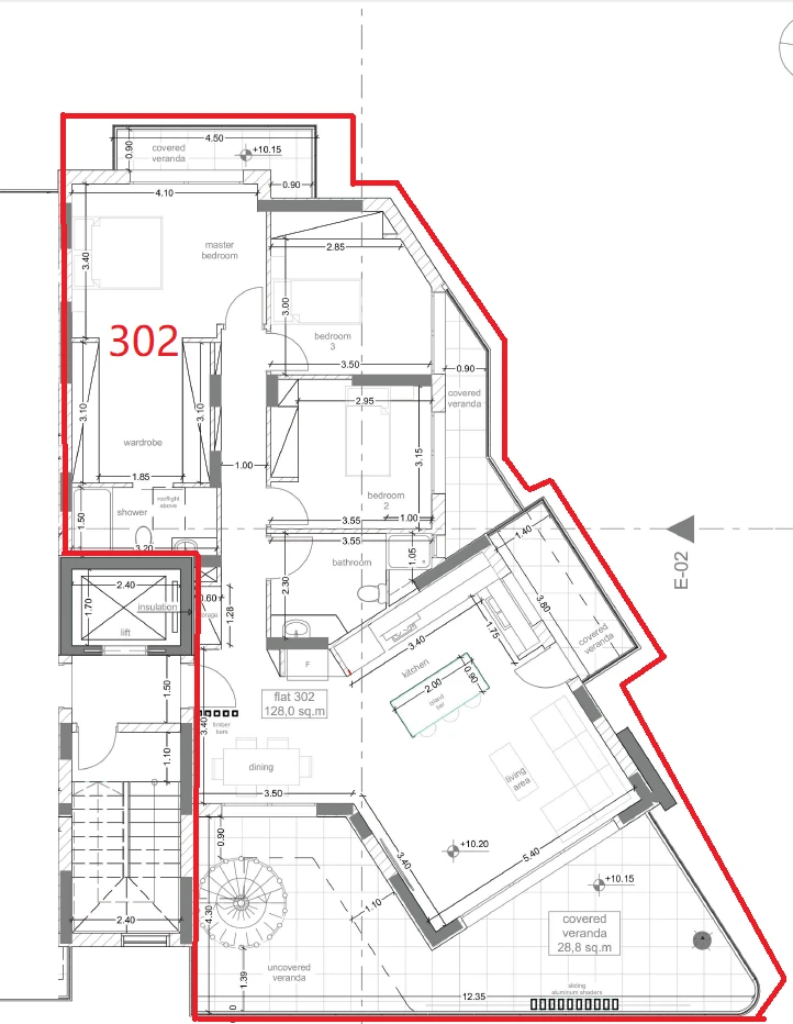 3 bedrooms, 128 sq.m., image 1