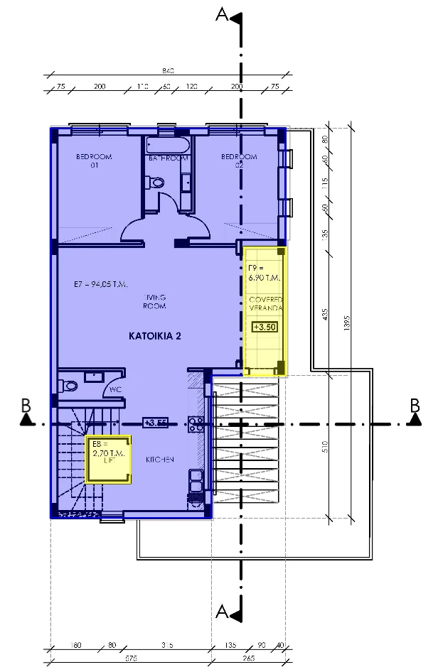 2 bedrooms, 197 sq.m., image 1
