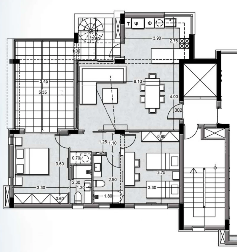 2 bedrooms, 89 sq.m., image 1