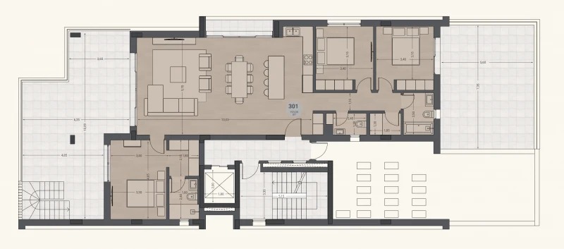 3 bedrooms, 143 sq.m., image 1