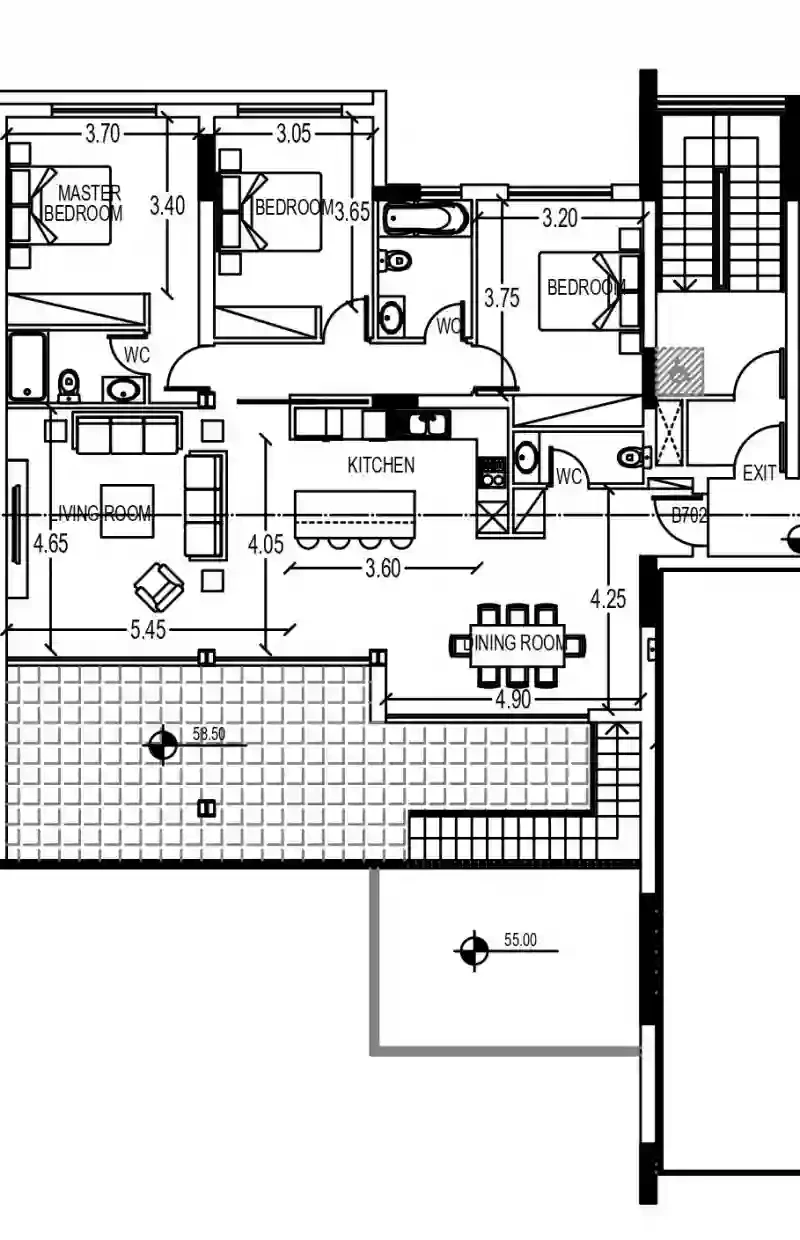 3 bedrooms, 136 sq.m., image 1
