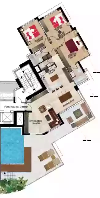 3 bedrooms, 139 sq.m., image 1