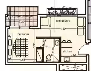 1 bedrooms, 37 sq.m., image 1