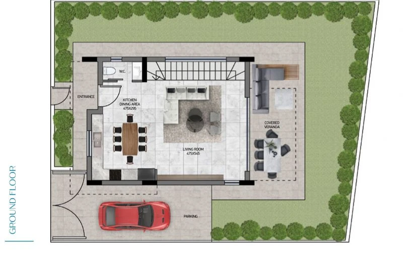 2 bedrooms, 120 sq.m., image 1