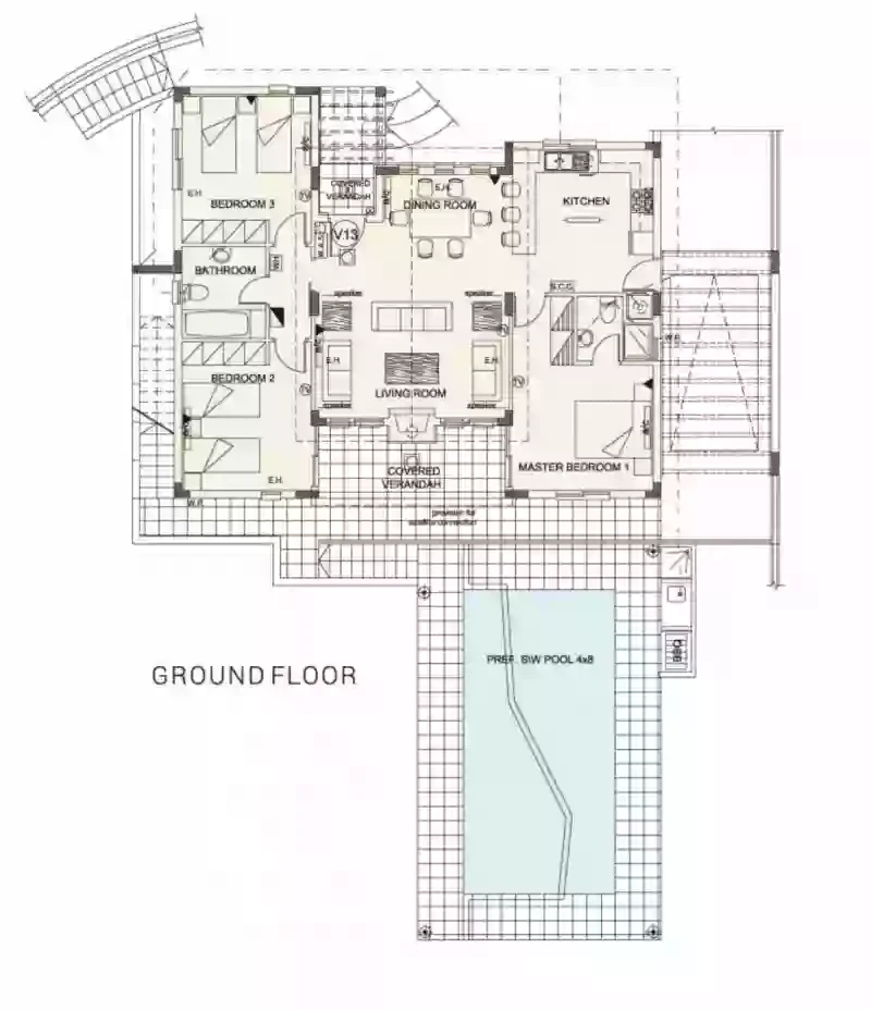 3 bedrooms, 140.29 sq.m., image 1