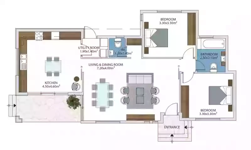 4 bedrooms, 185 sq.m., image 1