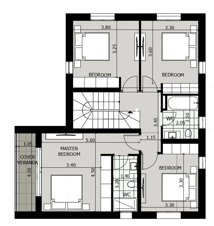 5 bedrooms, 230 sq.m., image 1
