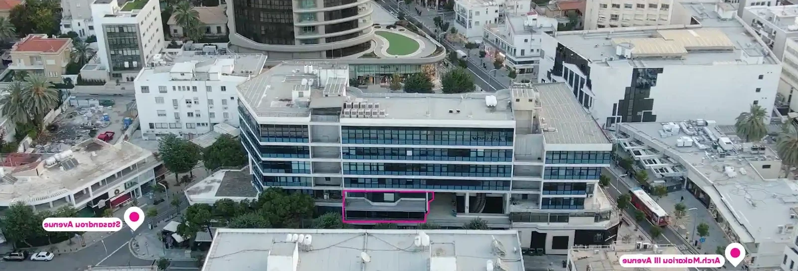 Duplex office unit in makariou avenue, nicosia city center, image 1