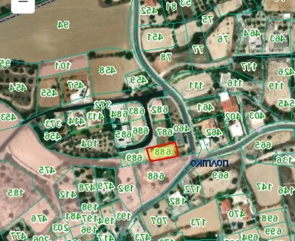 (Share) Residential land 643 m² €78.000, image 1