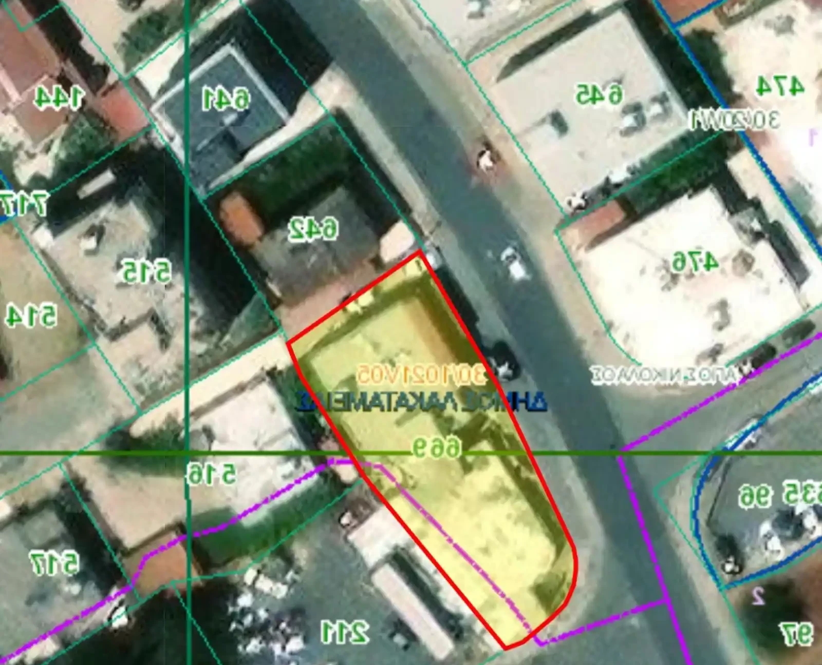 (Share) Residential land 1300 m² €700.000, image 1