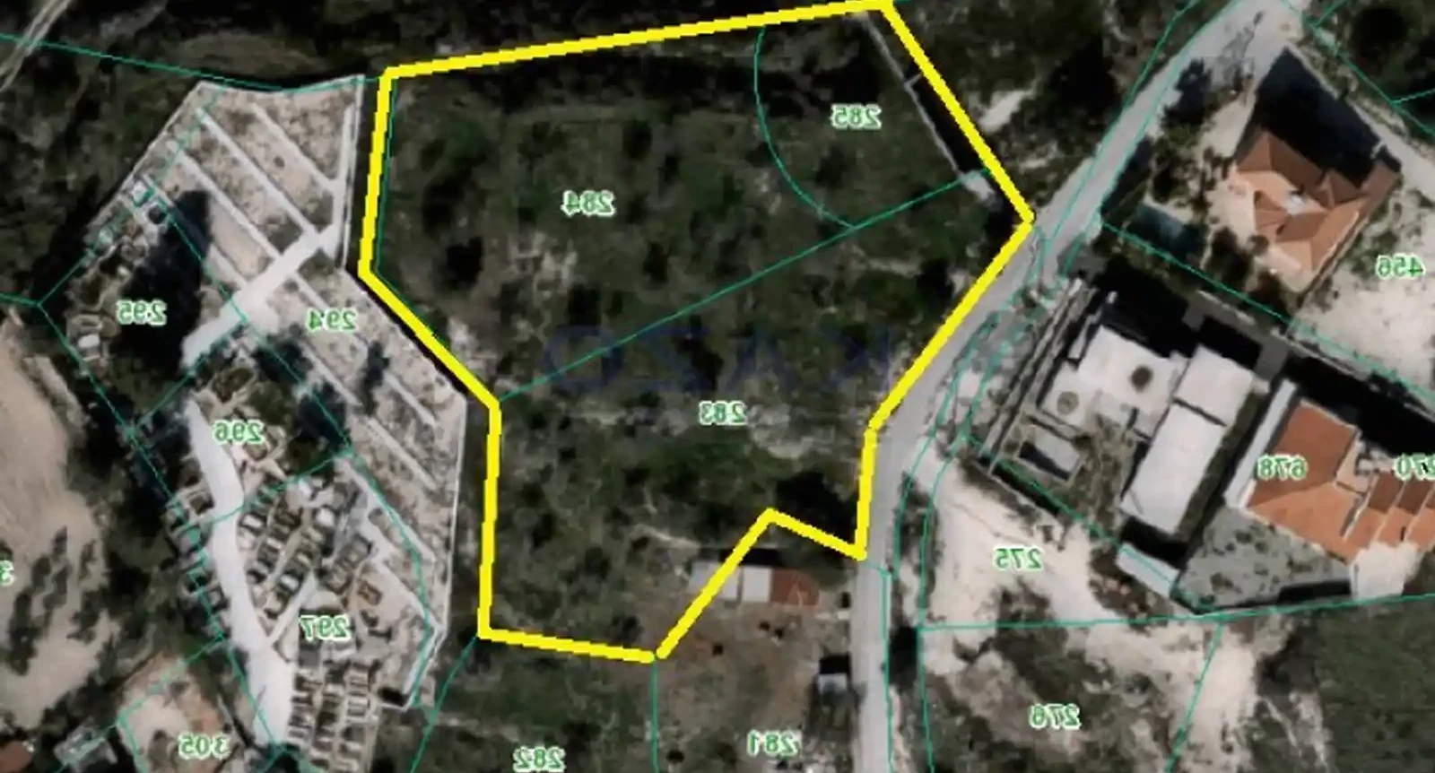 Residential land 3825 m², image 1