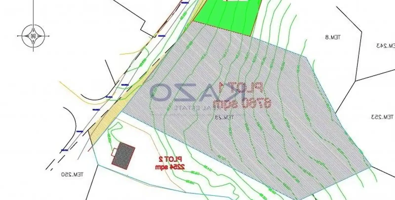 Residential land 6750 m², image 1