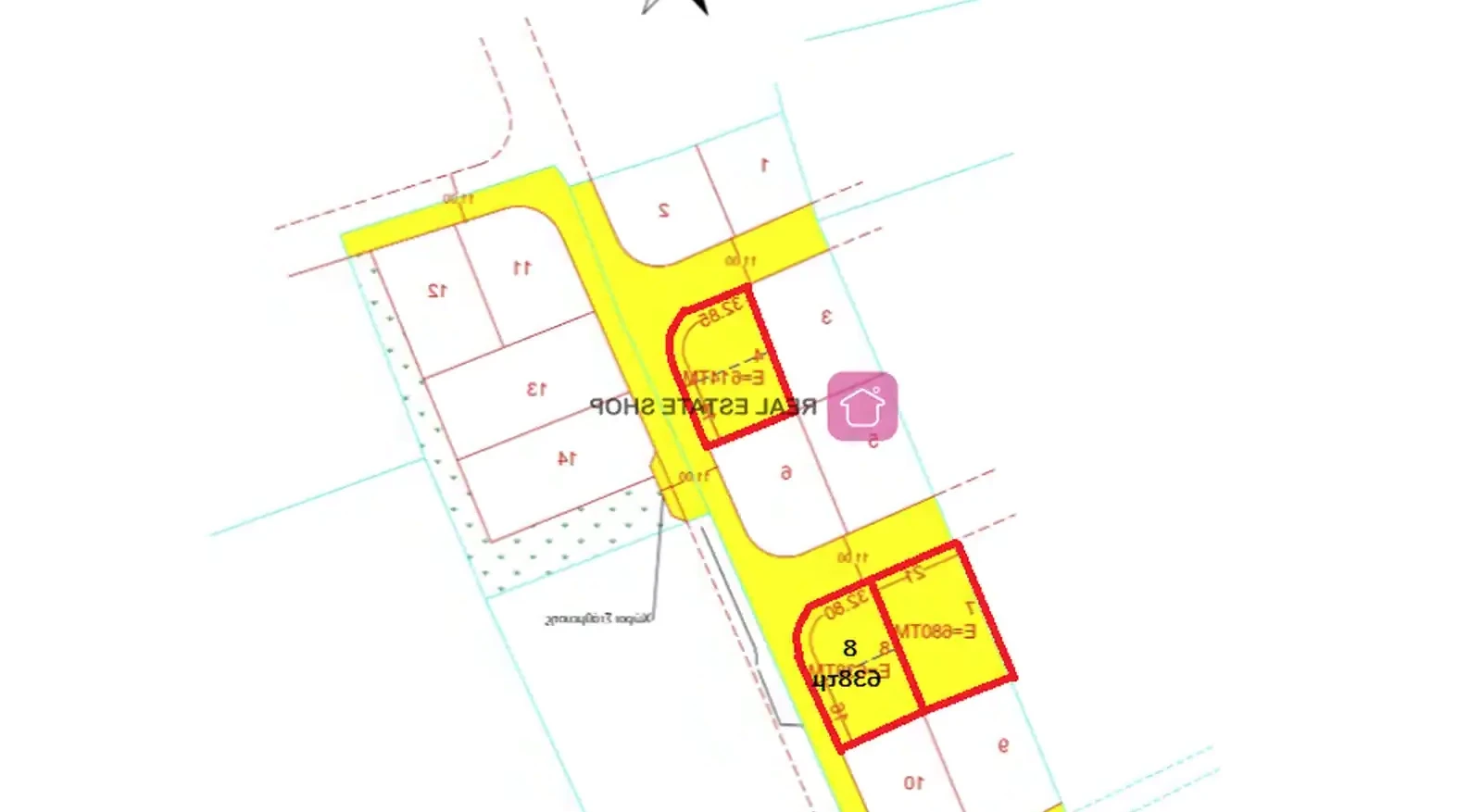 Residential land 638 m², image 1