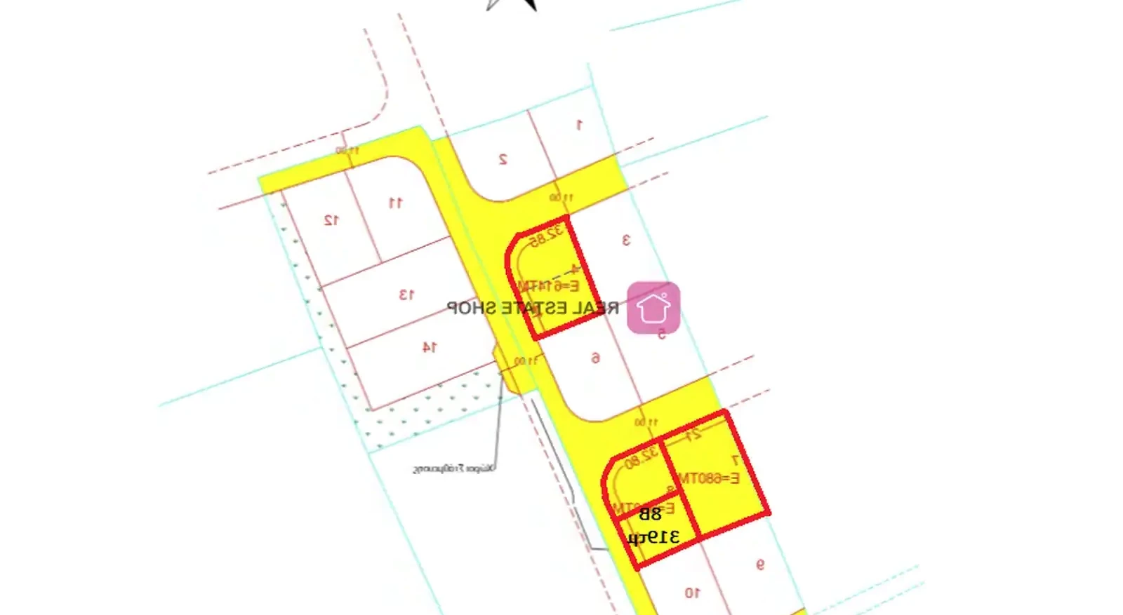 Residential land 319 m², image 1