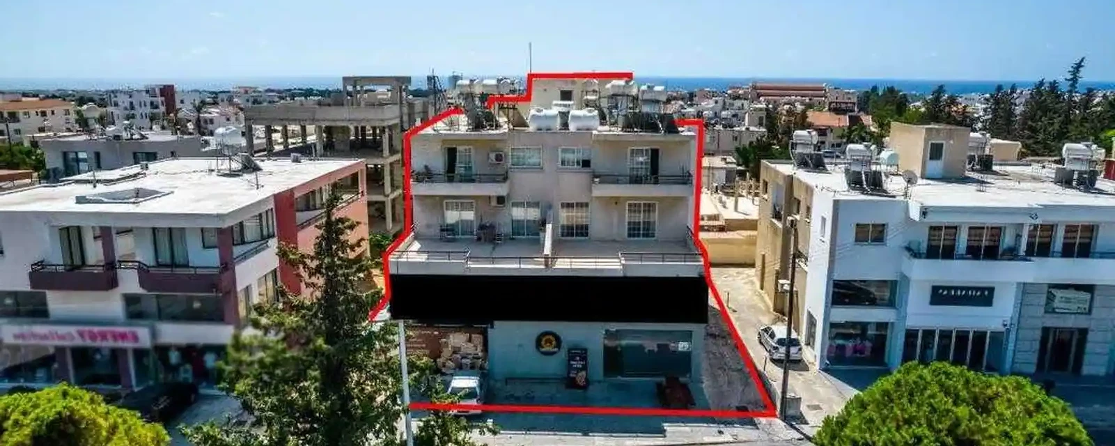 Three-storey mixed use building in geroskipou, paphos, image 1