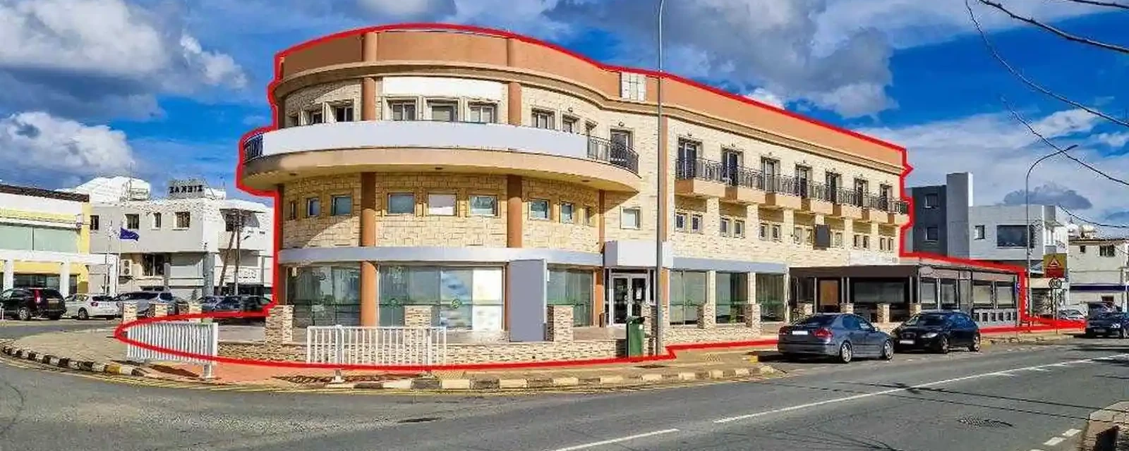 Shared mixed-use building in deryneia, famagusta, image 1