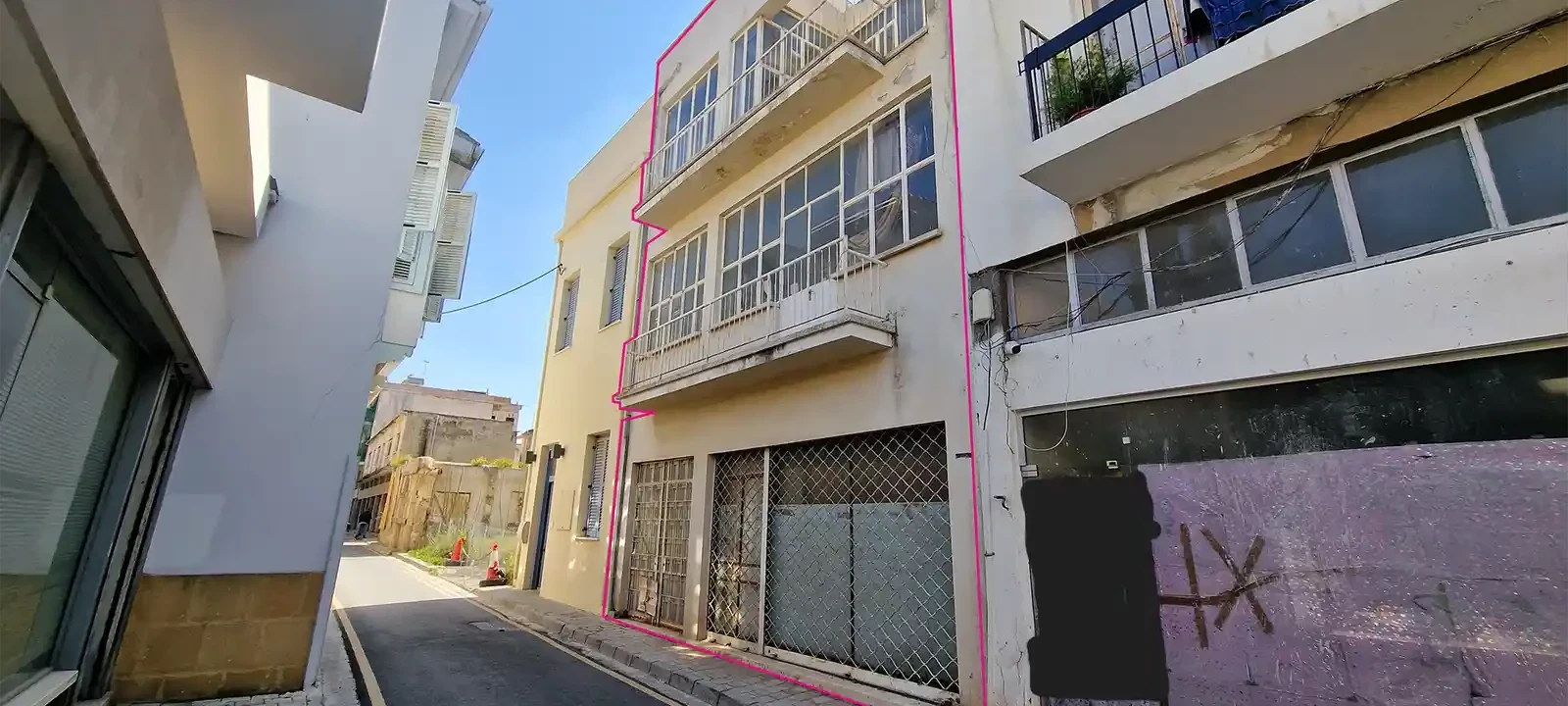 Commercial building with a basement in faneromeni, nicosia, image 1