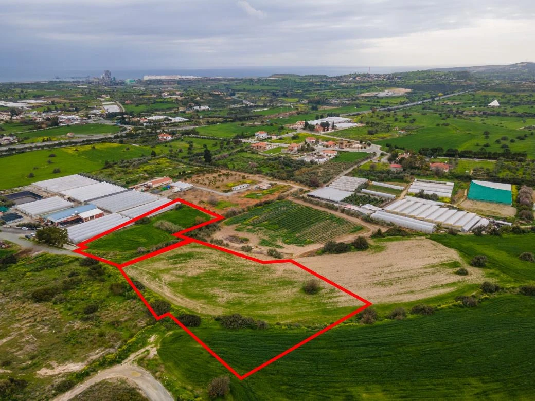 Two adjacent residential fields in Kalavasos Larnaca, image 1